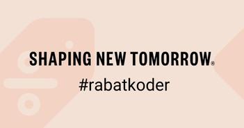Shaping New Tomorrow rabatkoder